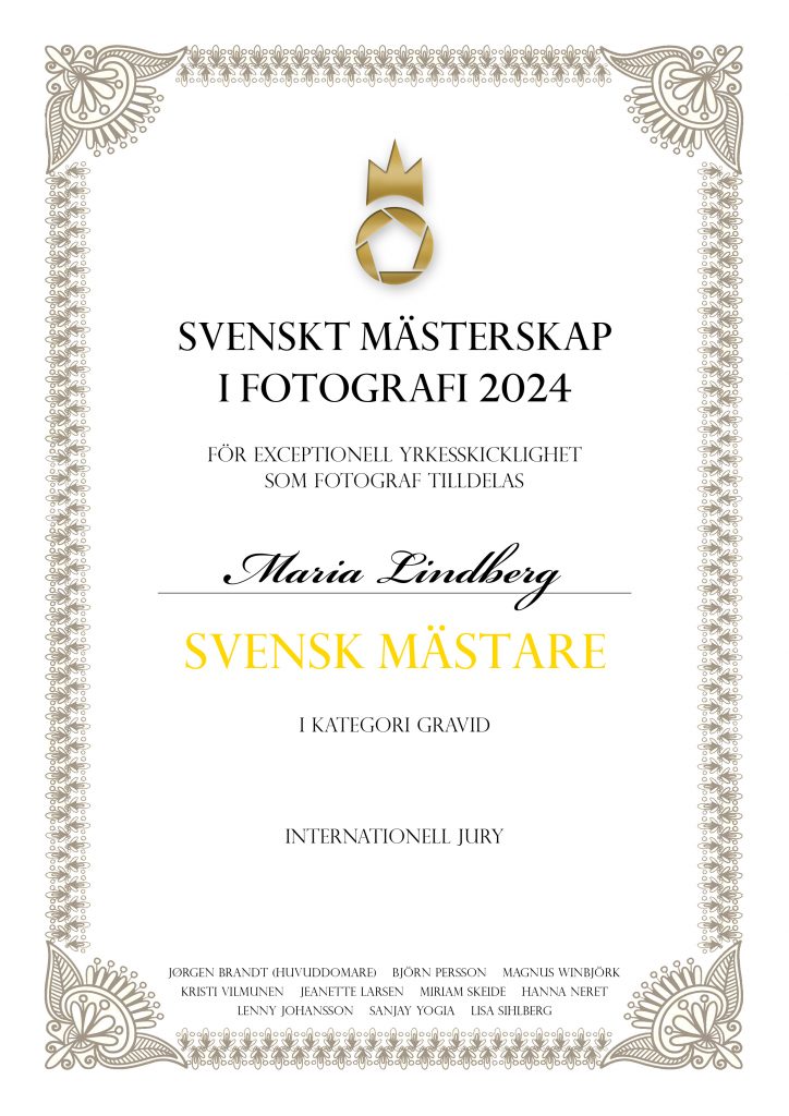 SM guld. Svensk mästare i fotografi